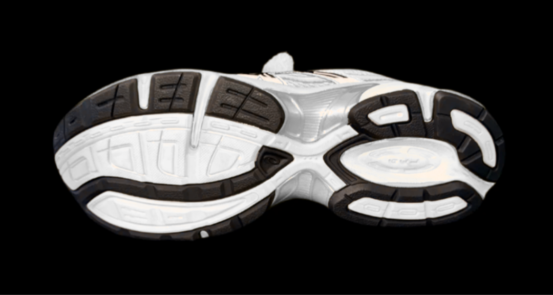 Asics 1130 Custom Vert ( Lacet Custom + Semelle blanche )