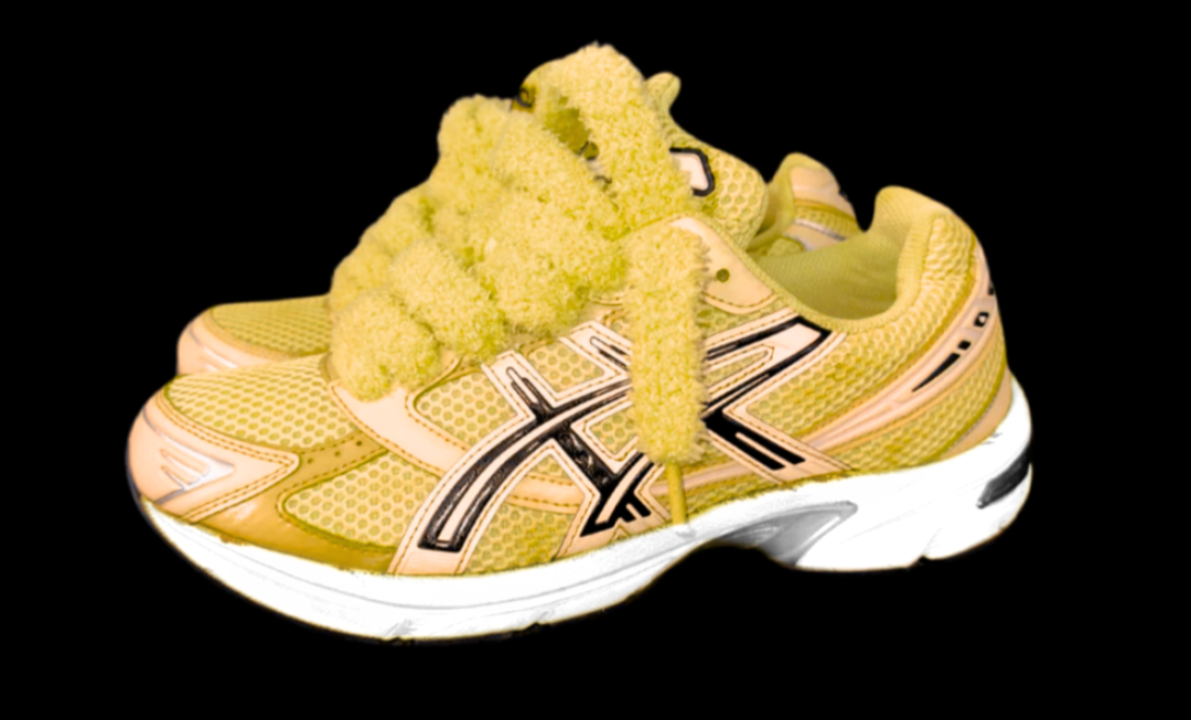 Asics 1130 Custom Jaune ( Semelle blanche )