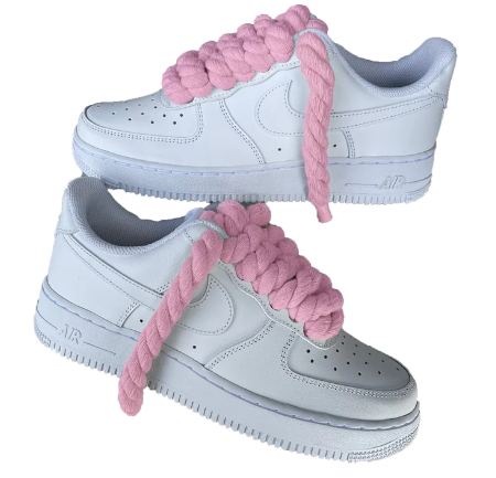 Air Force Custom Laces Pink Custom