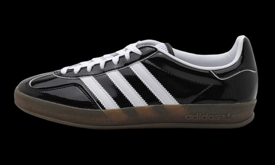 Adidas Gazelle Indoor Better ( Cuir Vernis Noir ) – COPUP