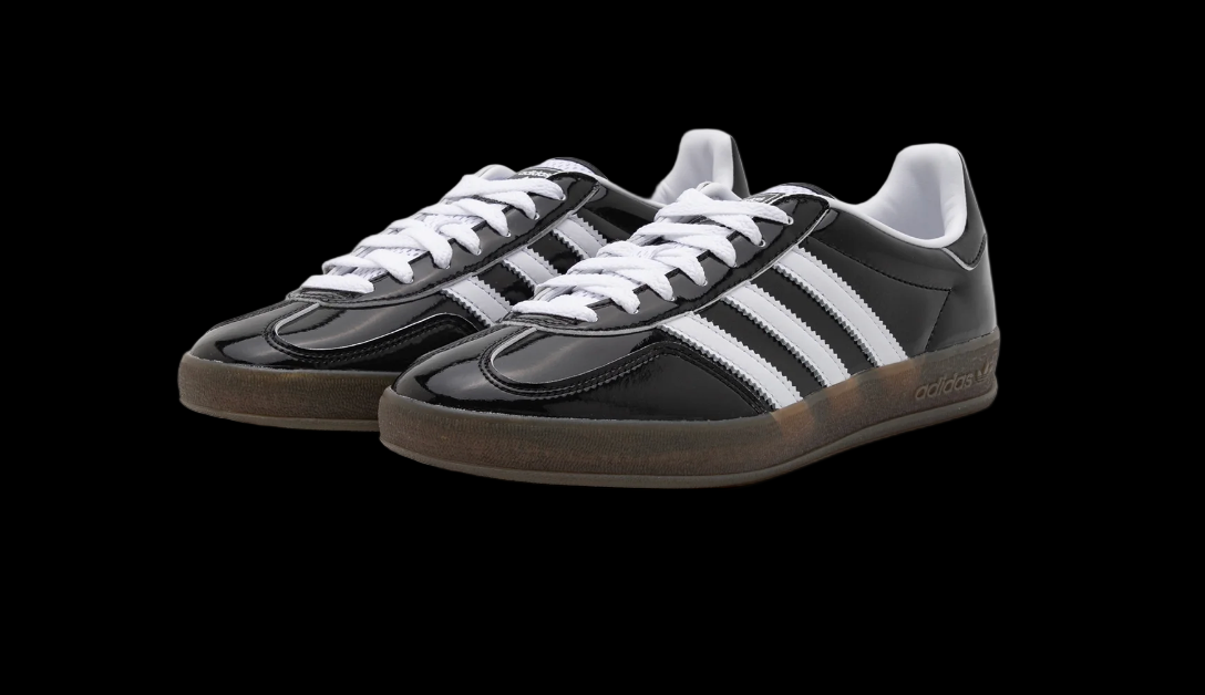 Adidas Gazelle Indoor Better ( Cuir Vernis Noir )
