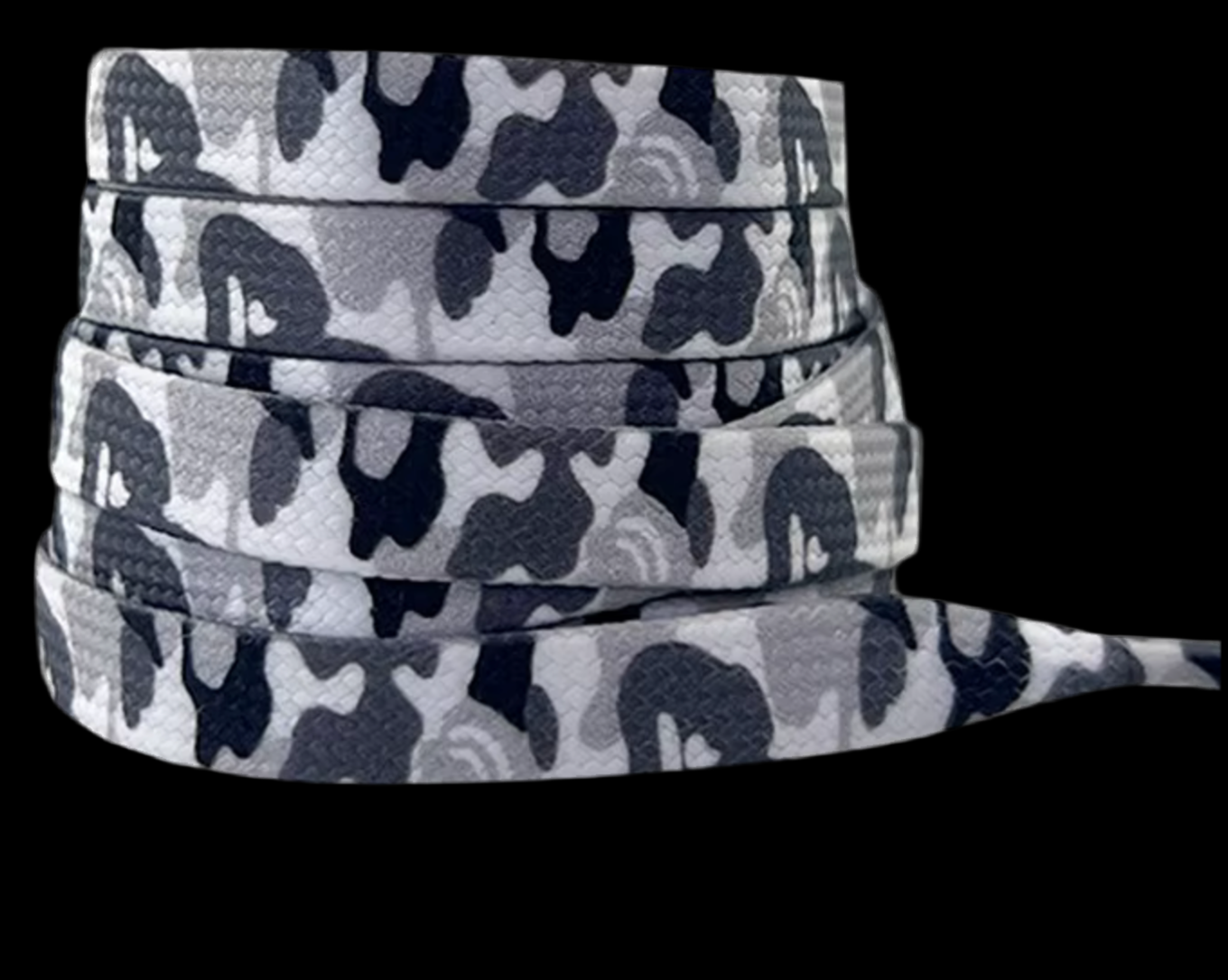 Lacet Camo Gris