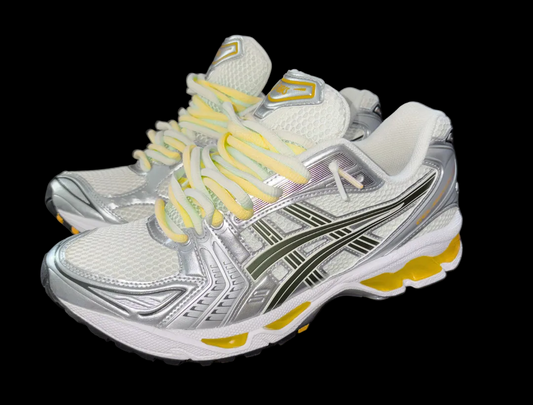 Asics GEL Kayano 14 Jaune Custom