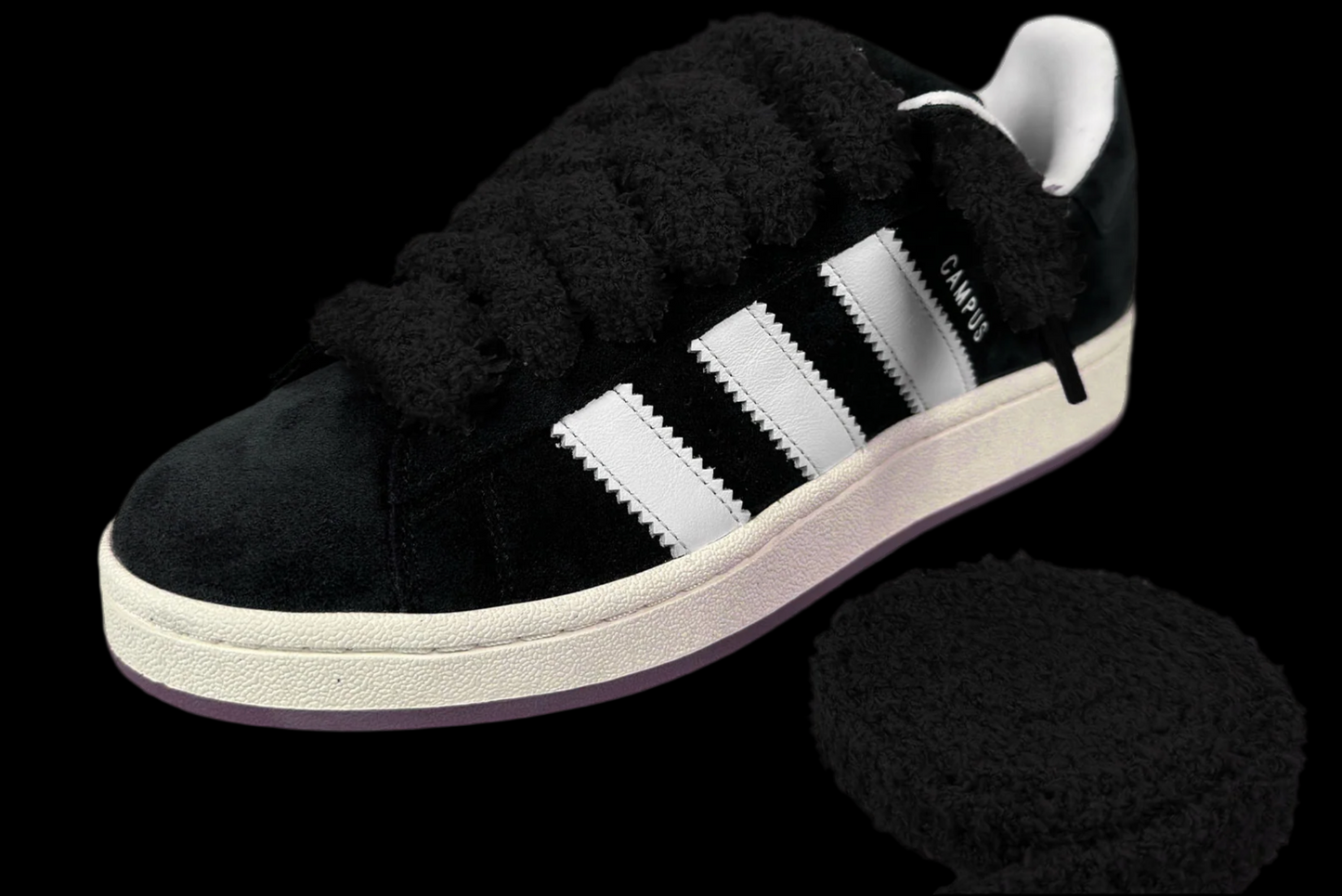 lacet peluchee (fluffy)