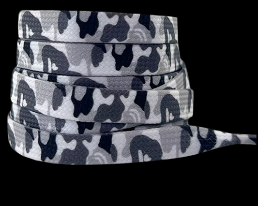 Lacet Camo Gris