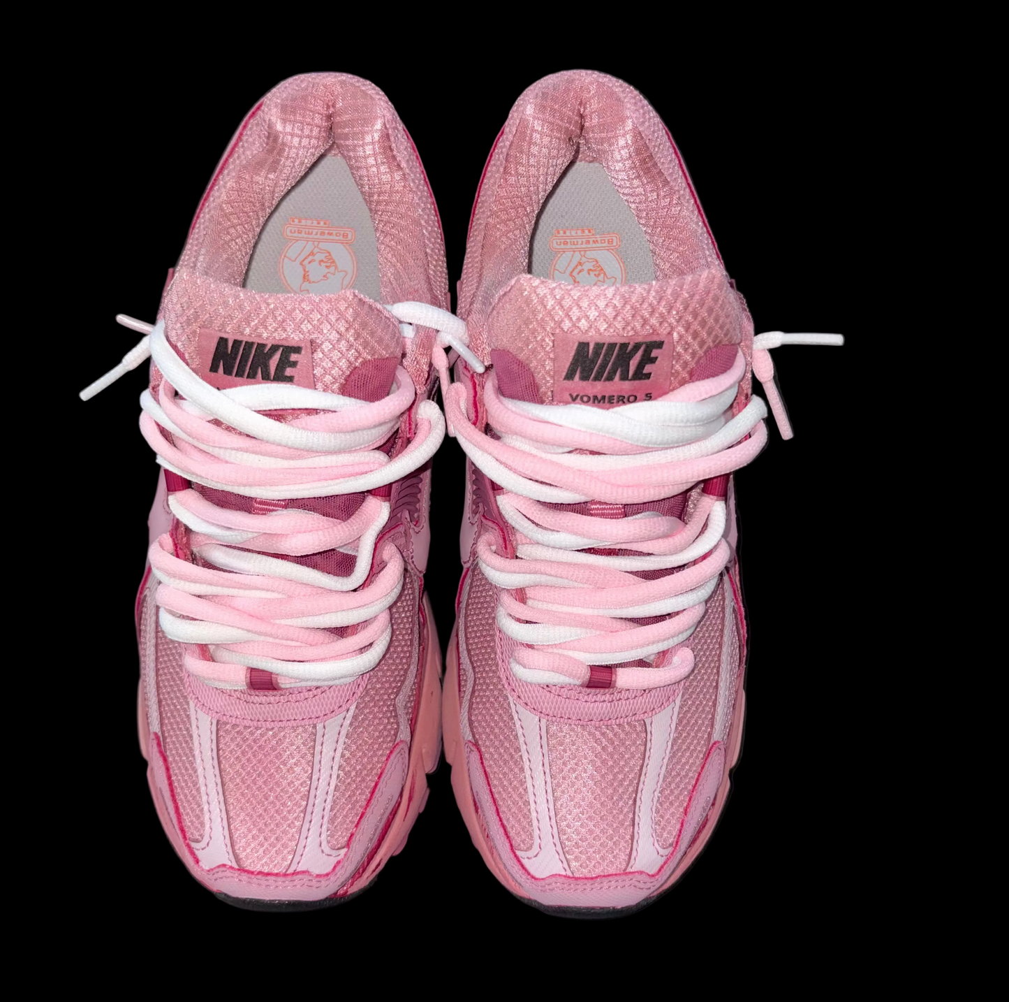 Nike Zoom Vomero 5 Custom Rose ( Double Lacet )