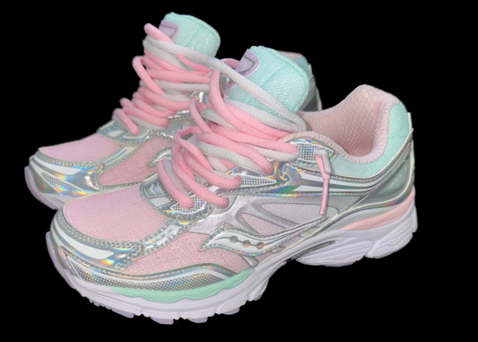 Saucony Omni 9 Pink Chrome Custom